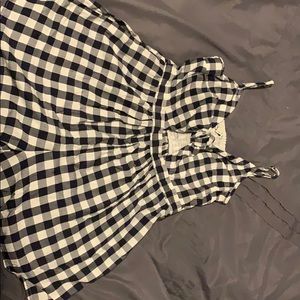 American eagle plaid romper